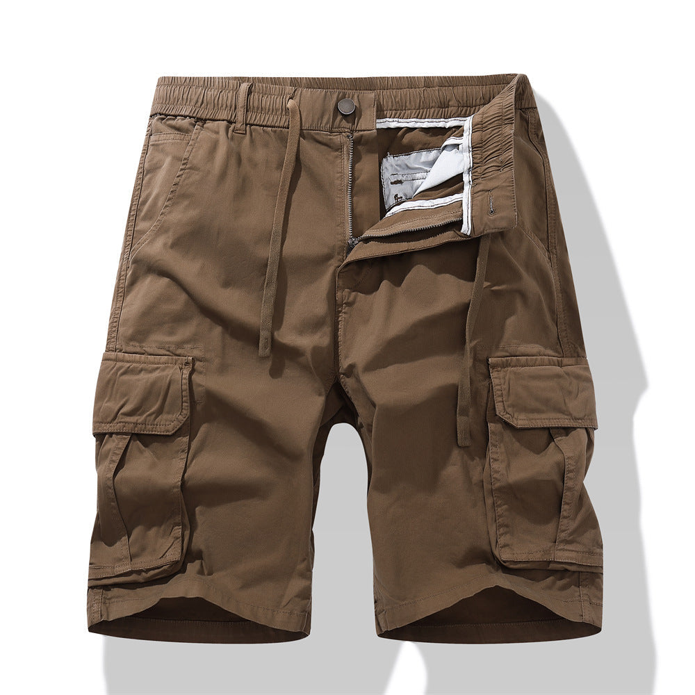 Men's Plus Size Stretch Waist Cargo Shorts | Hiking, Golf & Outdoor Quick-Dry
