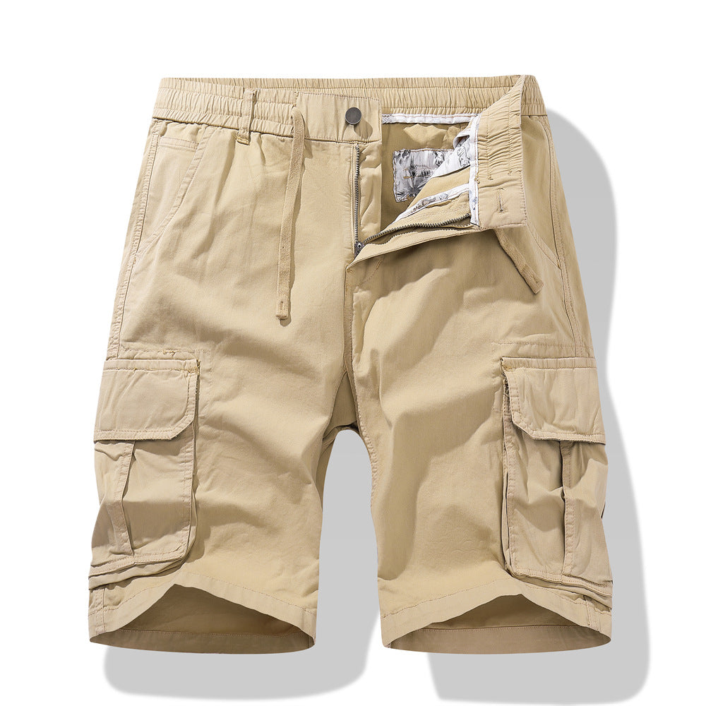 Men's Plus Size Stretch Waist Cargo Shorts | Hiking, Golf & Outdoor Quick-Dry