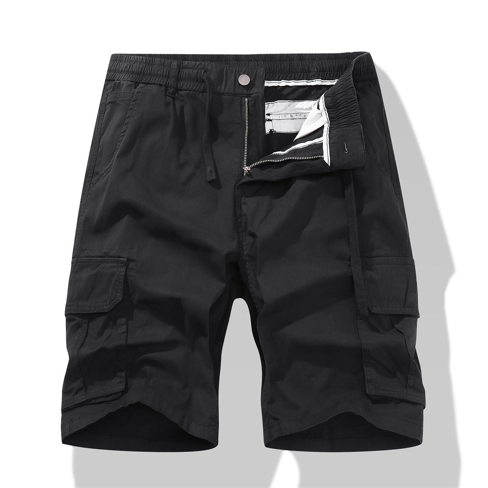 Men's Plus Size Stretch Waist Cargo Shorts | Hiking, Golf & Outdoor Quick-Dry