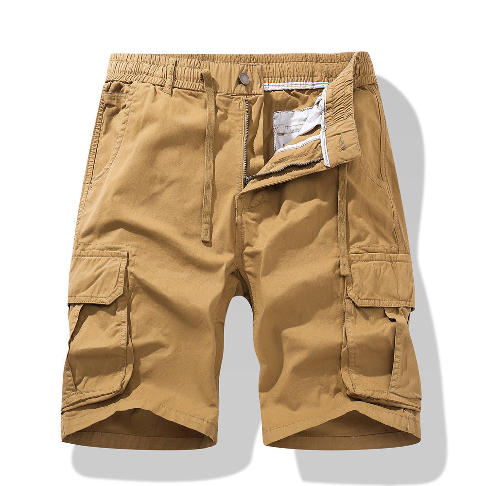 Men's Plus Size Stretch Waist Cargo Shorts | Hiking, Golf & Outdoor Quick-Dry