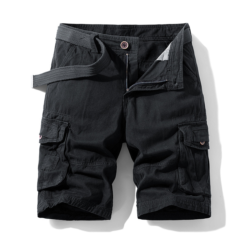Crestsport Casual Cotton Camo Multi-pocket Men Shorts