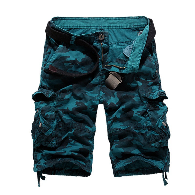 Crestsport Men's outdoor camouflage cargo shorts
