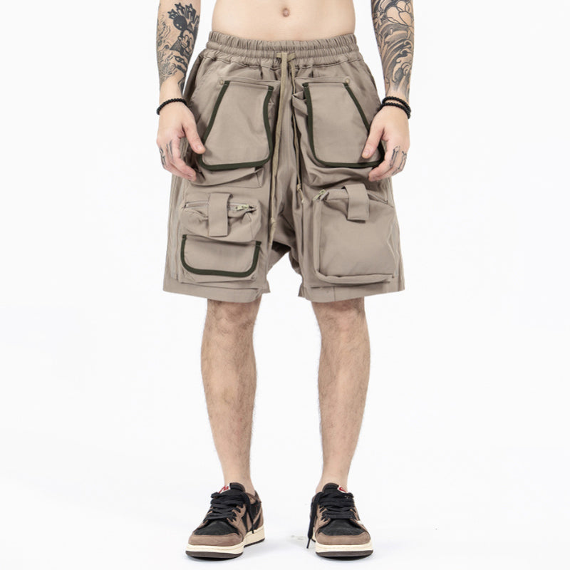 Outdoor Multi-pocket Tooling High Street All-match Sports Men's Shorts