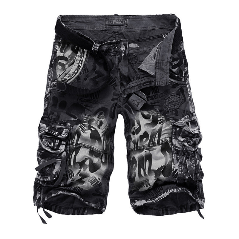Crestsport Men's Camouflage Cargo Shorts