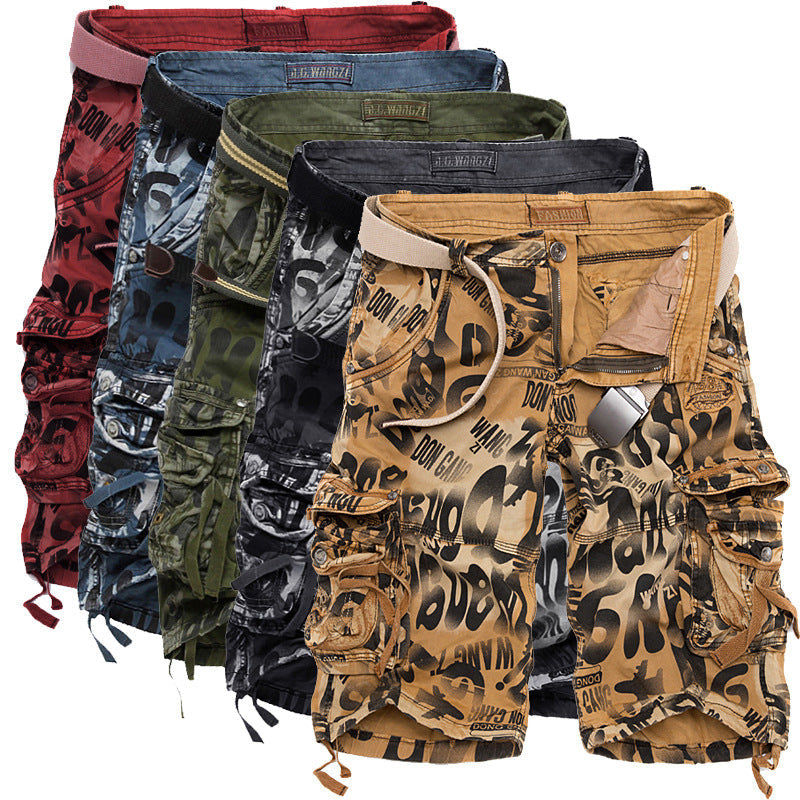 Crestsport Men's Camouflage Cargo Shorts