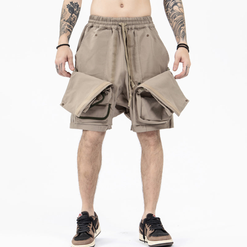 Outdoor Multi-pocket Tooling High Street All-match Sports Men's Shorts