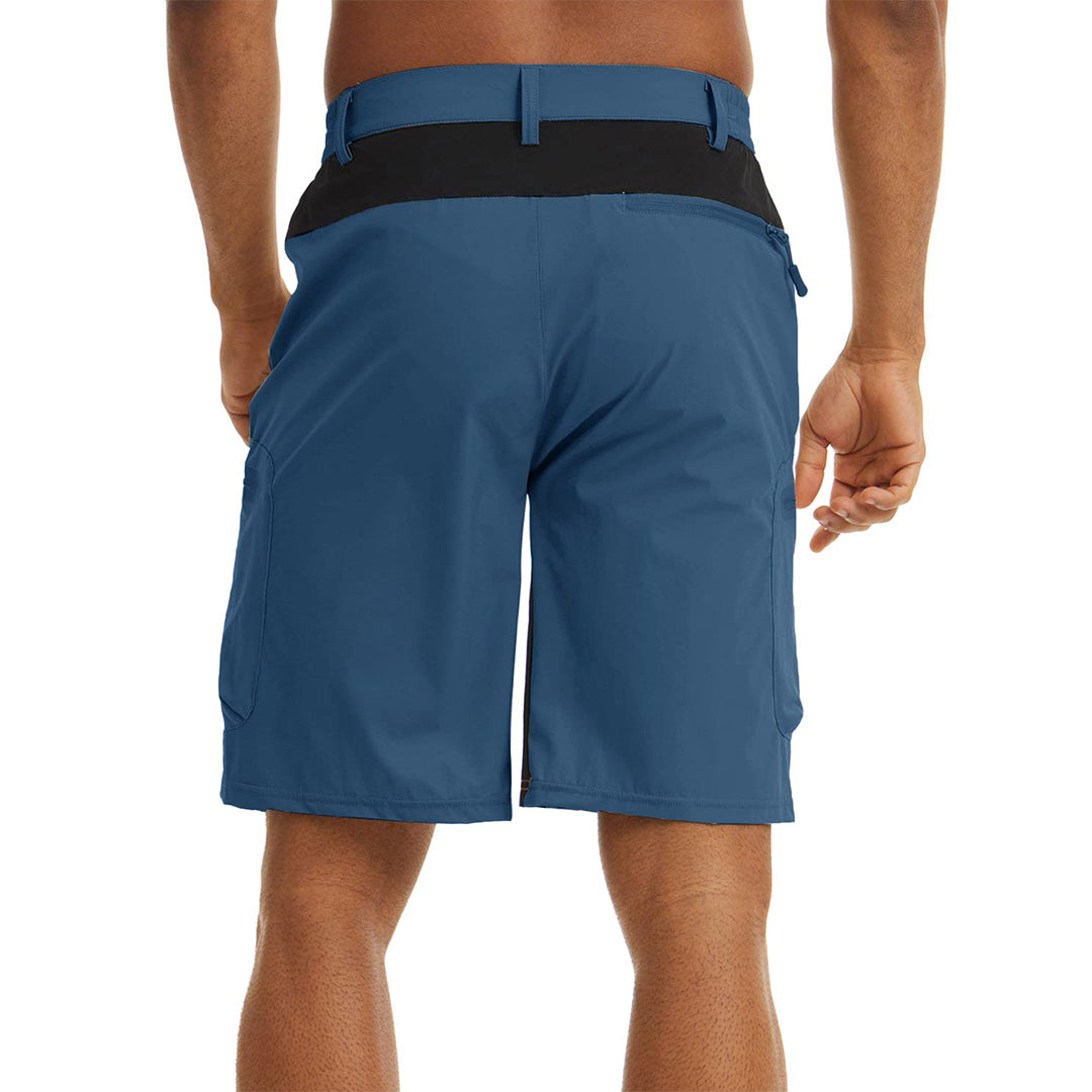 Men's Quick Dry Multi Pockets Hiking Cargo Shorts