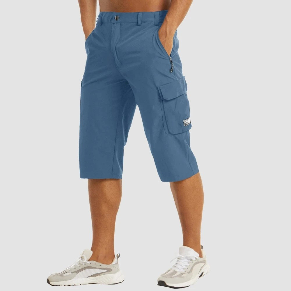Men's Quick-Drying Tactical Multi-Pocket Cargo Shorts