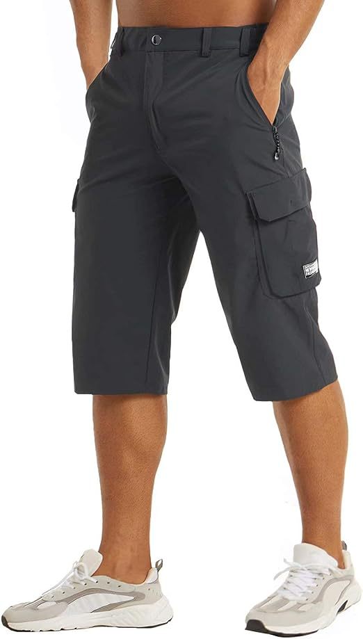 Men's Quick-Drying Tactical Multi-Pocket Cargo Shorts
