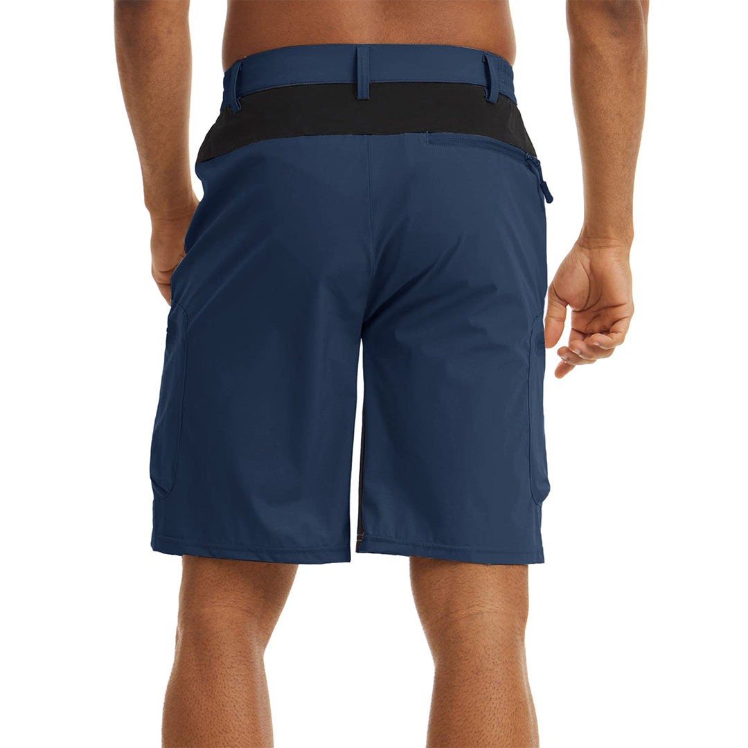 Men's Quick Dry Multi Pockets Hiking Cargo Shorts