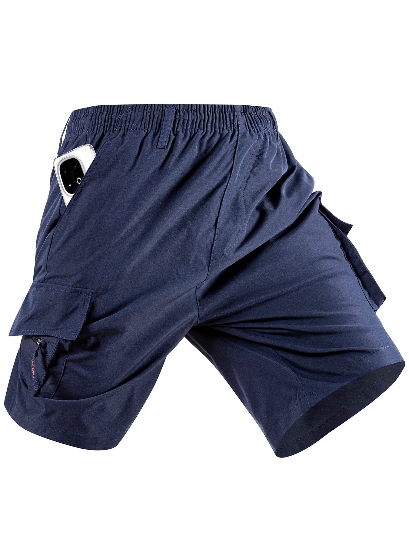 Men's Multi-Pocket Camouflage Cargo Shorts