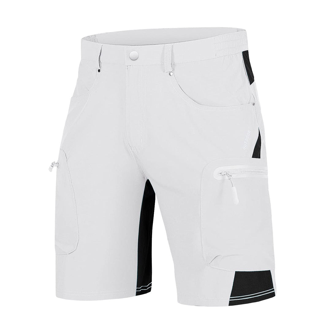Men's Quick Dry Multi Pockets Hiking Cargo Shorts