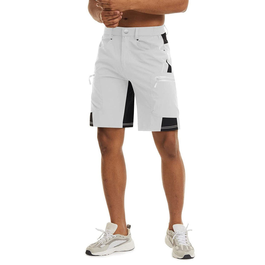 Men's Quick Dry Multi Pockets Hiking Cargo Shorts