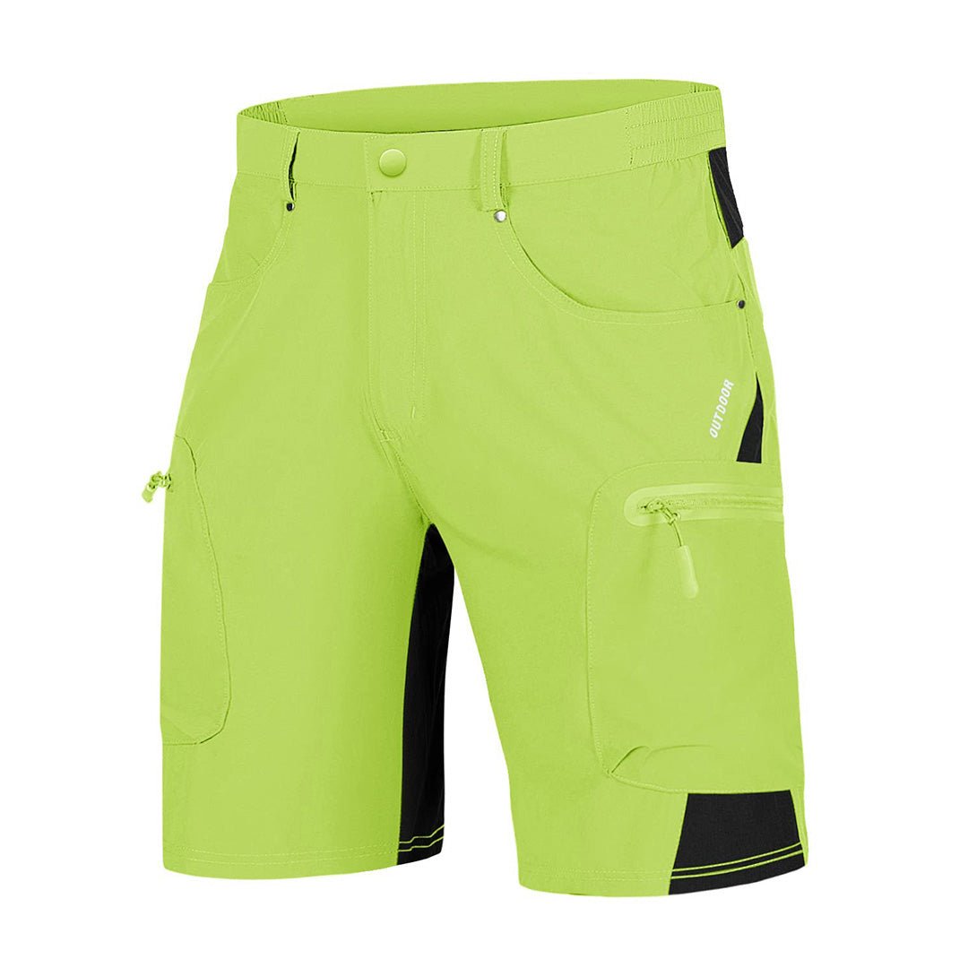 Men's Quick Dry Multi Pockets Hiking Cargo Shorts