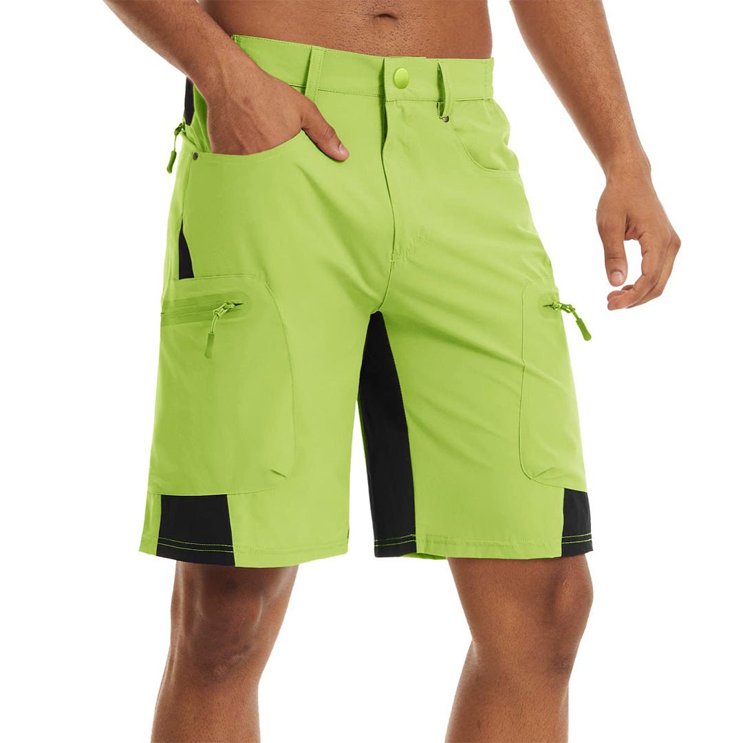 Men's Quick Dry Multi Pockets Hiking Cargo Shorts