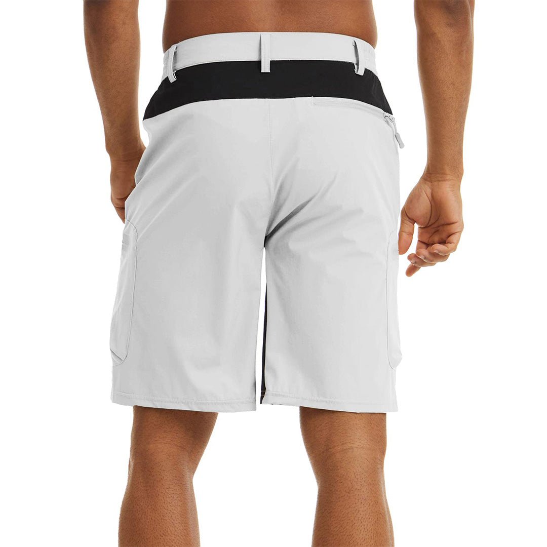 Men's Quick Dry Multi Pockets Hiking Cargo Shorts