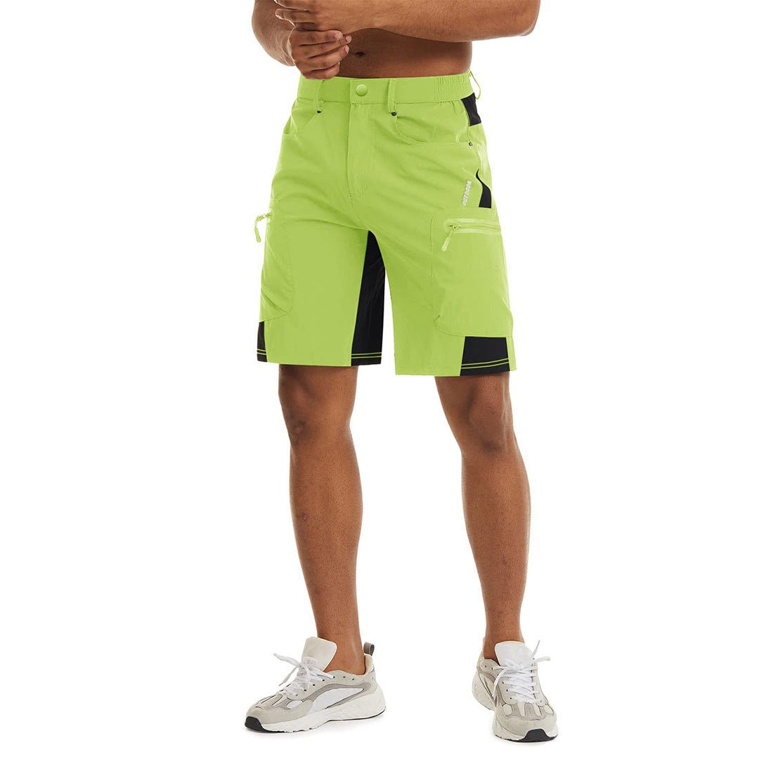 Men's Quick Dry Multi Pockets Hiking Cargo Shorts