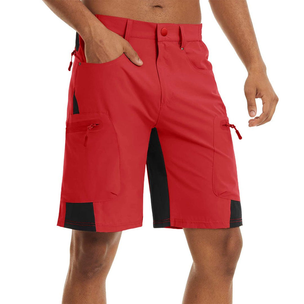 Men's Quick Dry Multi Pockets Hiking Cargo Shorts