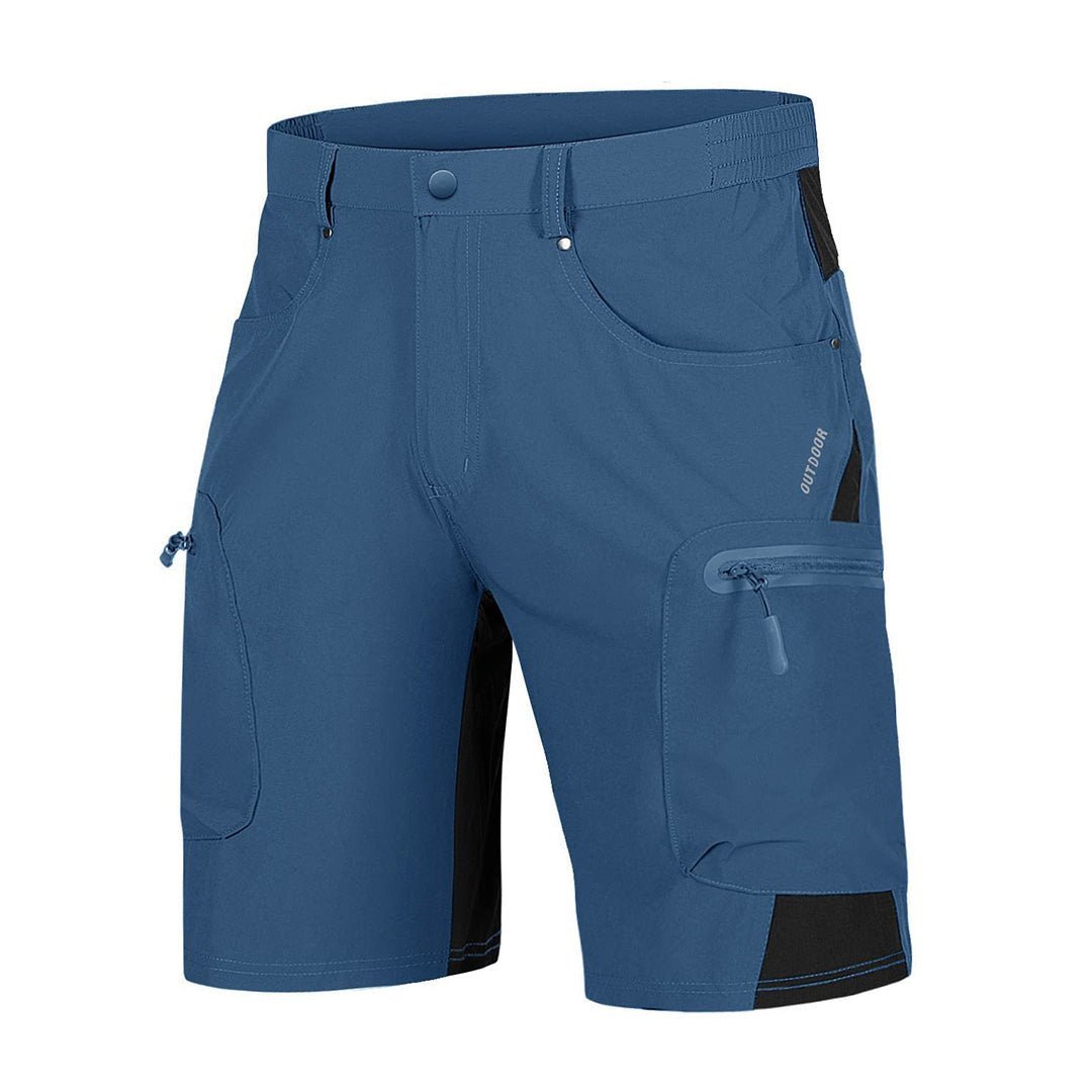 Men's Quick Dry Multi Pockets Hiking Cargo Shorts