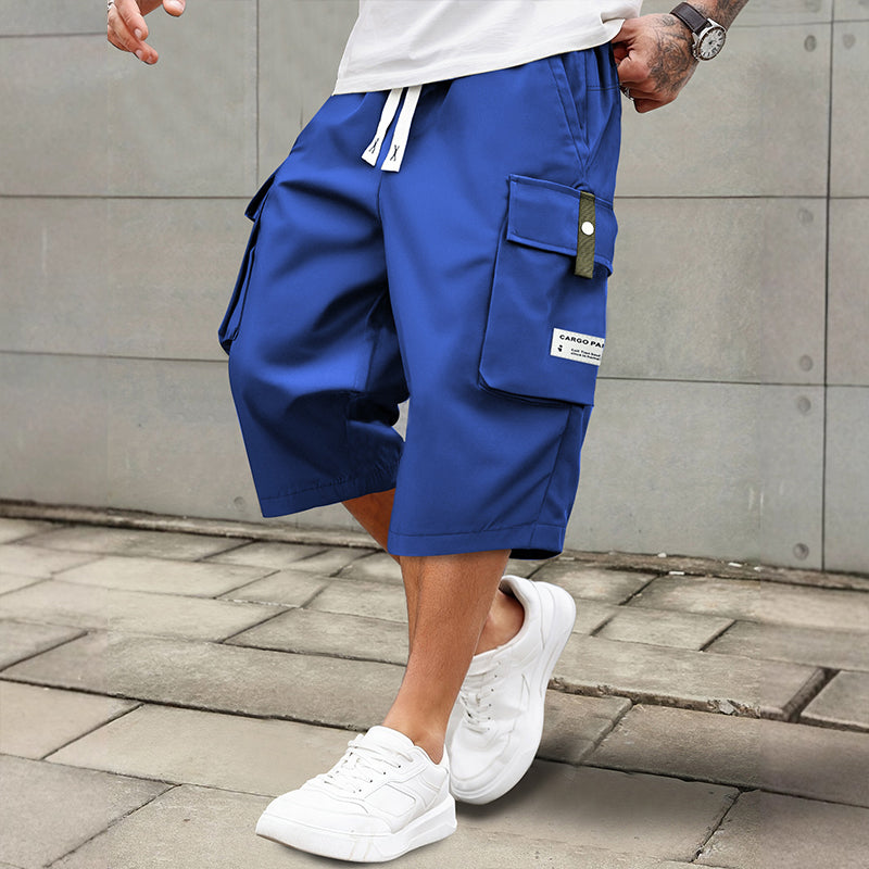⏳LAST DAY SALE 50% OFF !!📢Men's Casual Drawstring Capri Cargo Pants-Buy 2 Get Free Shipping Today!