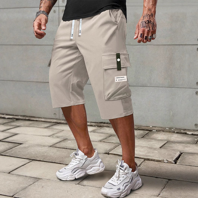 ⏳LAST DAY SALE 50% OFF !!📢Men's Casual Drawstring Capri Cargo Pants-Buy 2 Get Free Shipping Today!