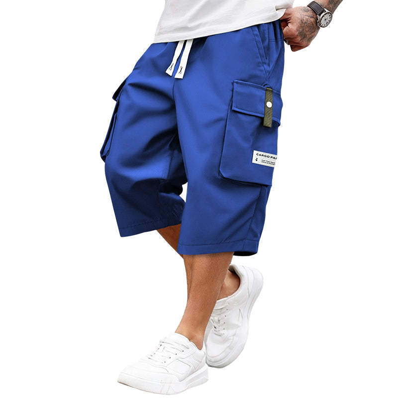 ⏳LAST DAY SALE 50% OFF !!📢Men's Casual Drawstring Capri Cargo Pants-Buy 2 Get Free Shipping Today!