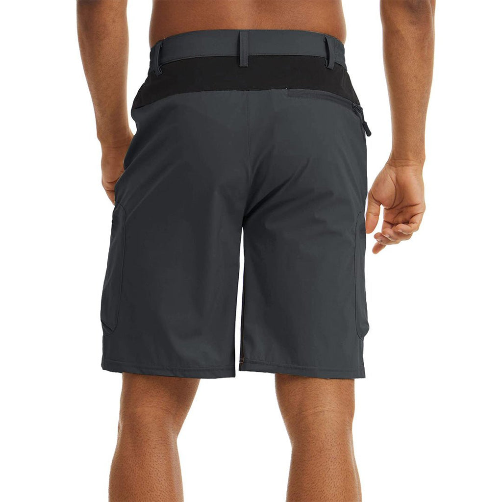 Men's Quick Dry Multi Pockets Hiking Cargo Shorts