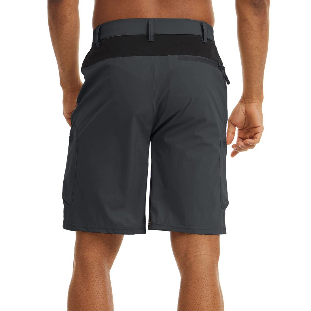 Men's Quick Dry Multi Pockets Hiking Cargo Shorts