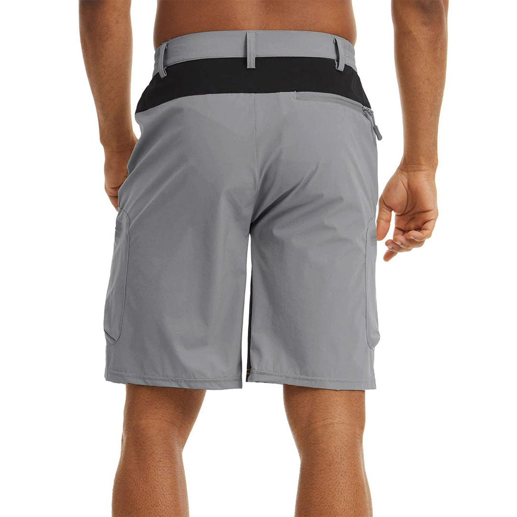 Men's Quick Dry Multi Pockets Hiking Cargo Shorts