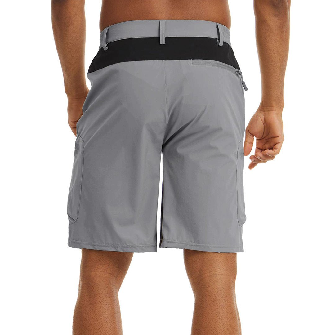 Men's Quick Dry Multi Pockets Hiking Cargo Shorts